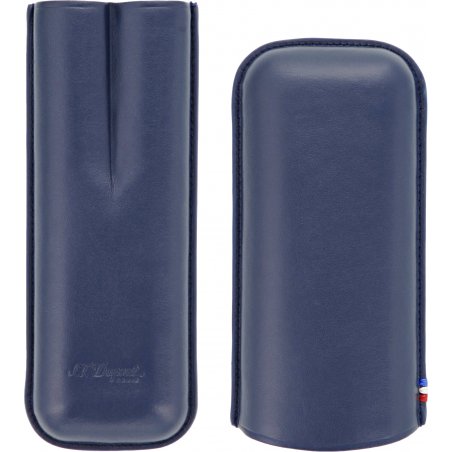 Etui 2 trabucuri S.T. Dupont Atelier Blue 183121 tutungerie trabucuri