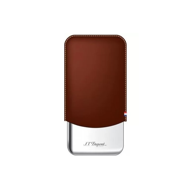 Etui trabucuri S.T. Dupont Cigar Brown 3 CT 183021ieftin