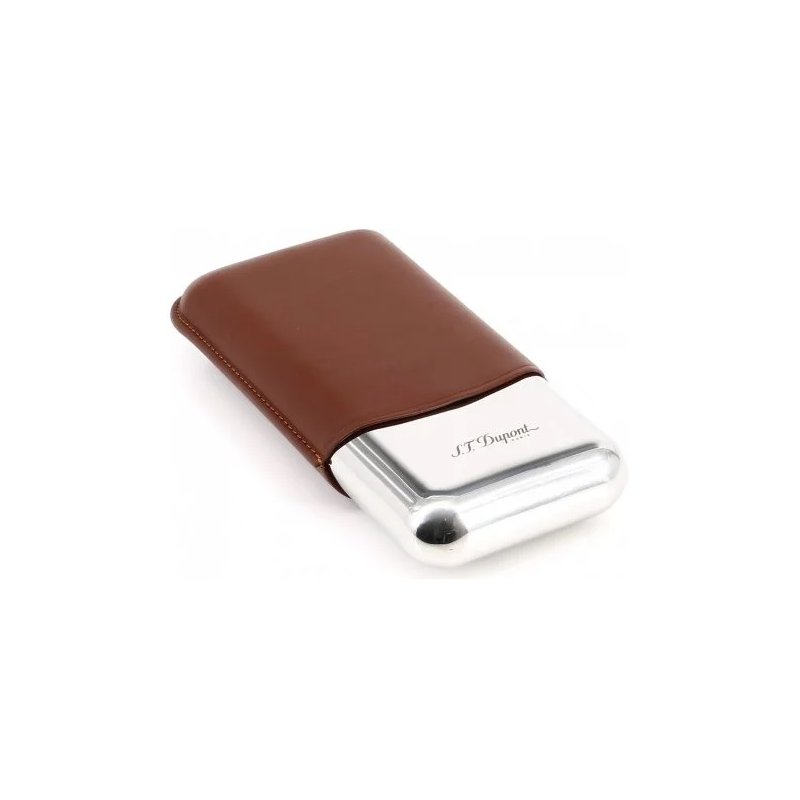 Etui trabucuri S.T. Dupont Cigar Brown 3 CT 183021ieftin