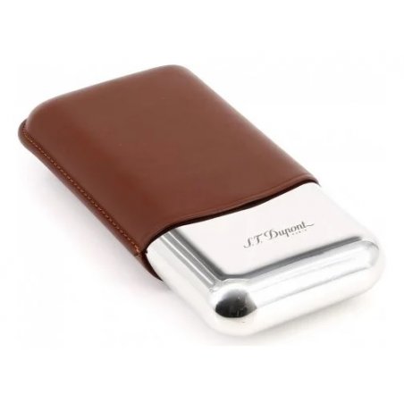 Etui trabucuri S.T. Dupont Cigar Brown 3 CT 183021ieftin