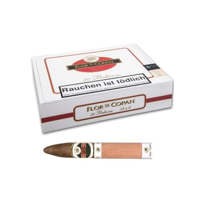 Trabucuri Flor de Copan Classic Belicoso (20) fumez