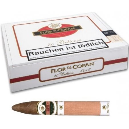 Trabucuri Flor de Copan Classic Belicoso (20) fumez