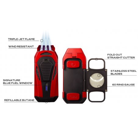 Bricheta Colibri Boss III-Jet Red Black tutungerie trabucuri