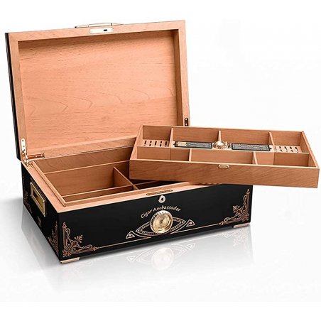 Umidor pentru pastrare trabucuri Cigar Ambassador 923005