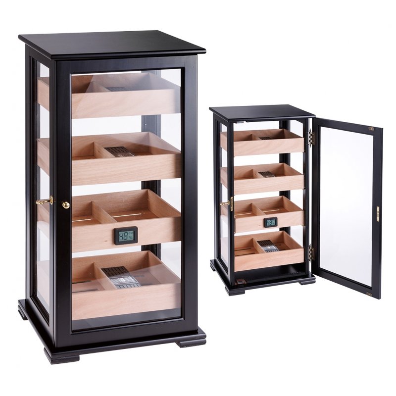 Humidor trabucuri Cabinet Angelo Black 920057