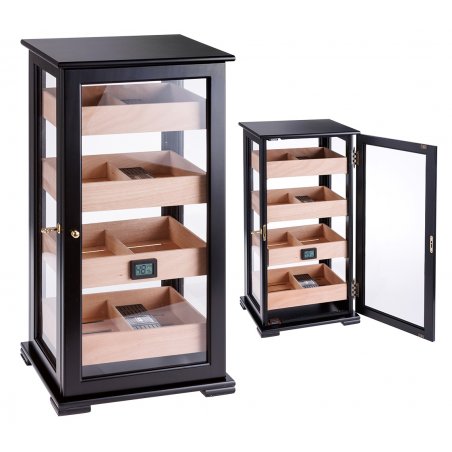 Humidor trabucuri Cabinet Angelo Black 920057