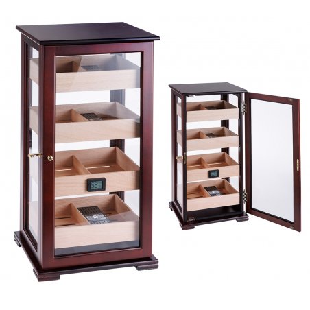 Humidor trabucuri Cabinet Basilio Brown 920055