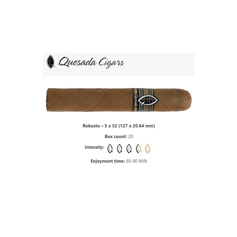 Trabucuri Quesada Espana Robusto 20 fumez tigari de foi