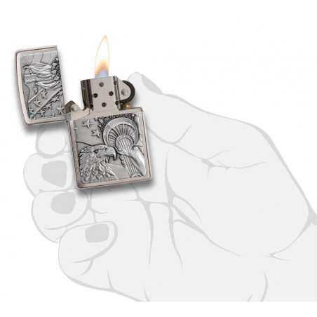 Bricheta Zippo 20895 Patriotic Eagle cumpar Zippo