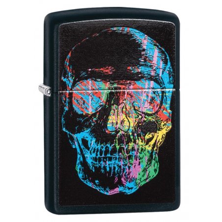 Bricheta Zippo 28042 Colorful Skull