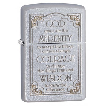 Bricheta Zippo 28458 Serenity Prayer