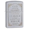 Bricheta Zippo 28458 Serenity Prayer