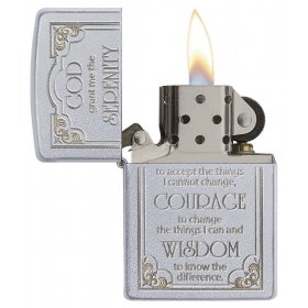 Bricheta Zippo 28458 Serenity Prayer