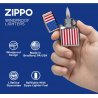 Bricheta Zippo 29395 American Stamp on Flag cumpar zippo