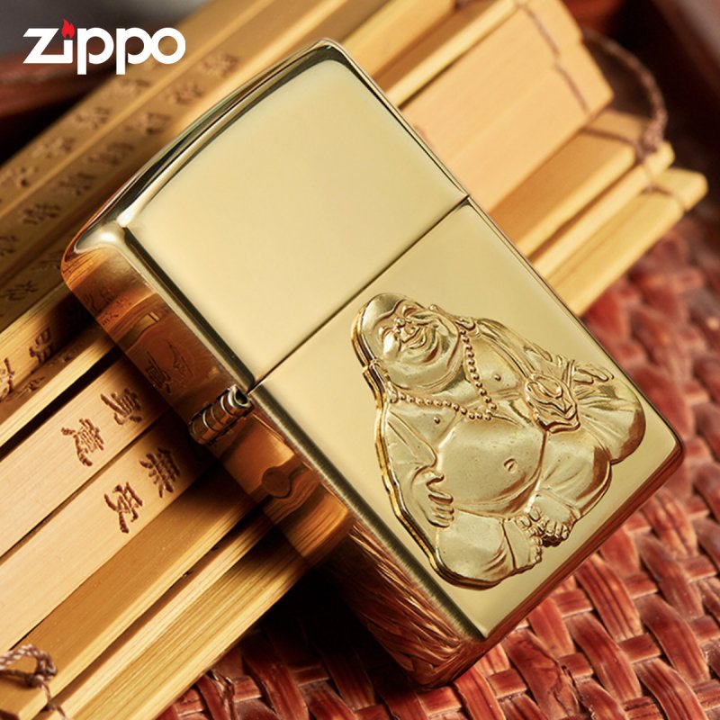 Bricheta Zippo 29626 Laughing Buddha Emblem
