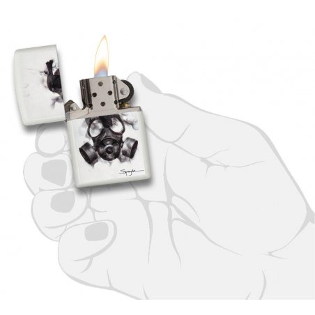 Bricheta Zippo 29646 Spazuk Gas Mask fumez tigari