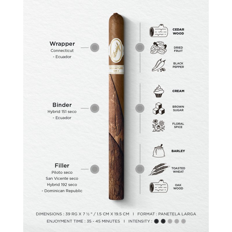Trabucuri Davidoff Signature No. 1 Limited Edition 2023 (10)