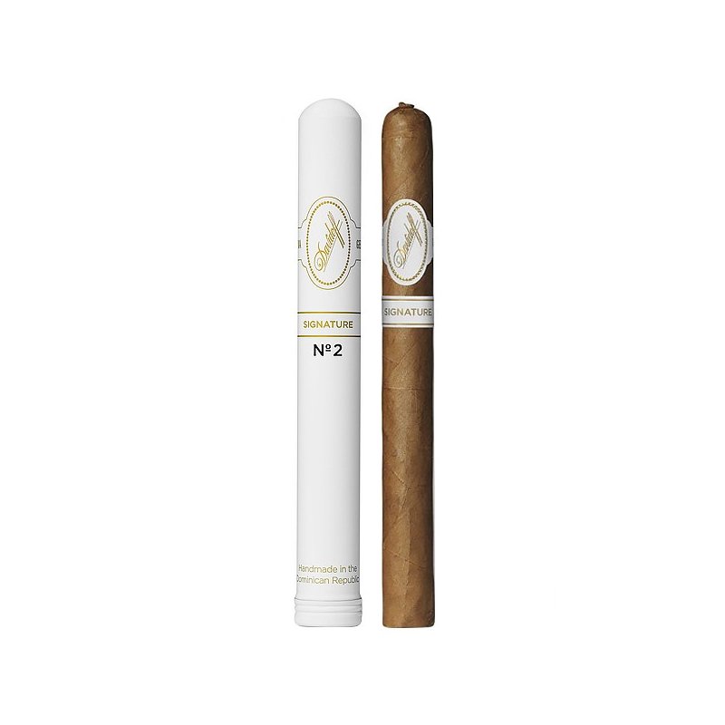 Trabuc la bucata Go Davidoff Signature No 2 Tubos 1