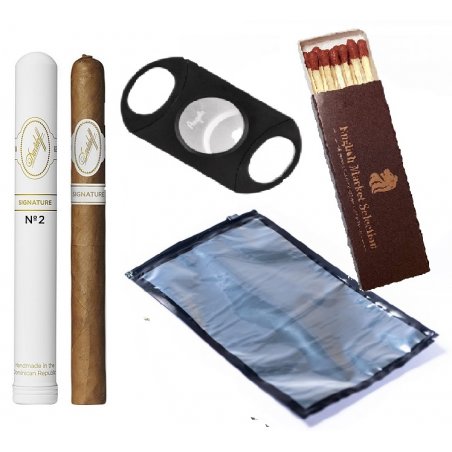 Trabuc Go Davidoff Signature No 2 Tubos 1