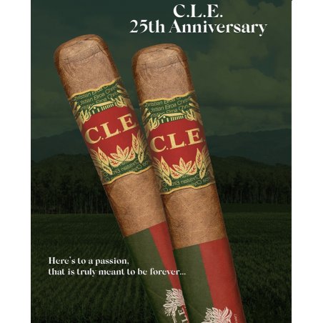 Trabucuri CLE 25th Anniversary Robusto Box Pressed 25