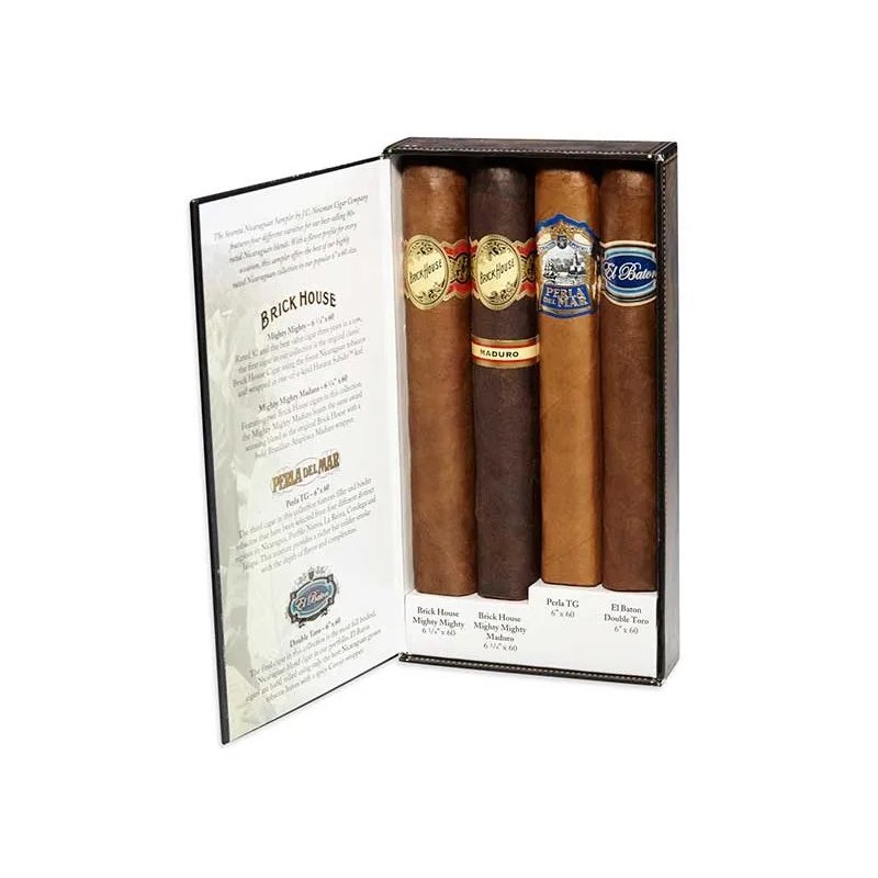 Trabucuri Brick House Nicaraguan 6x60 Sesenta Sampler (4) fumez