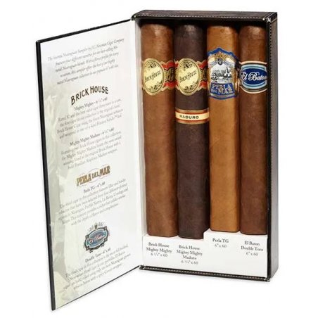 Trabucuri Brick House Nicaraguan 6x60 Sesenta Sampler (4) fumez