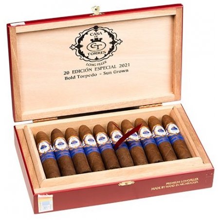 Trabucuri Casa de Torres Edition 2021 Bold Torpedo 20