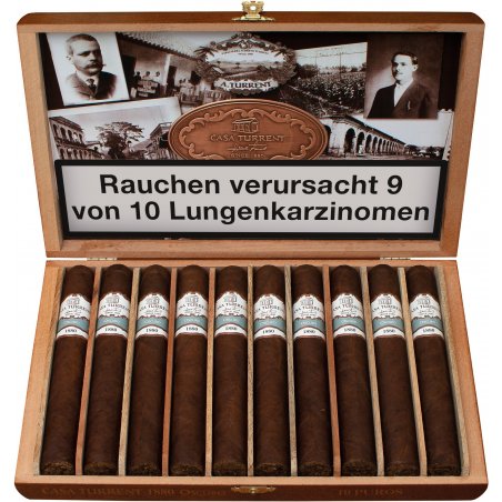 Trabucuri Casa Turent 1880 Oscuro Doble Robusto (10)