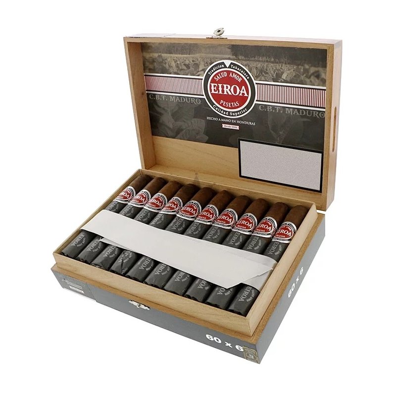 Trabucuri Eiroa CBT Maduro Toro Gordo 60x6 Honduras (20)