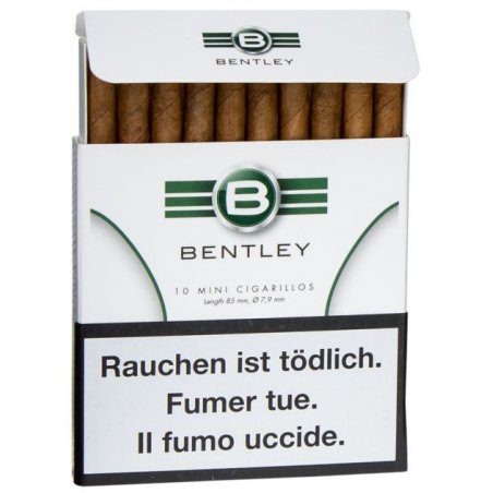 Tigari de foi Bentley White Mini Cigarillos (10)