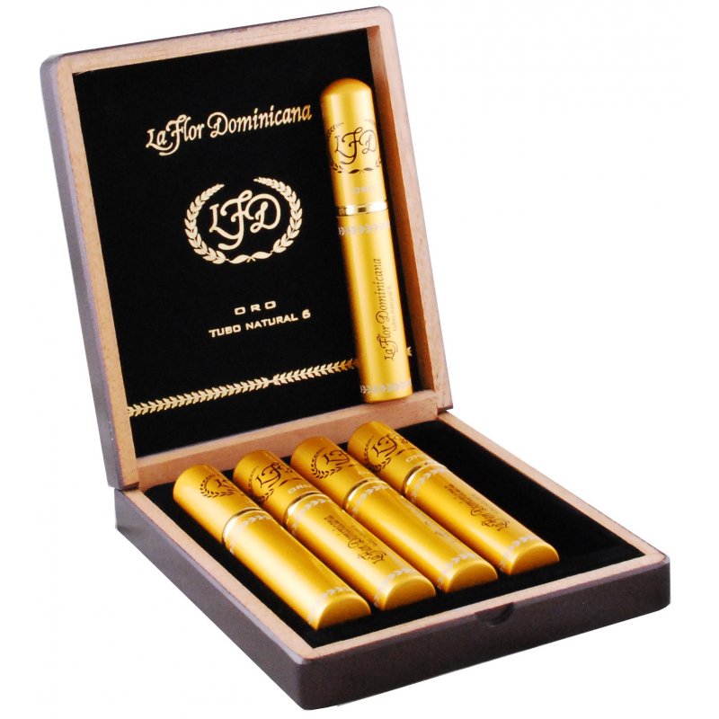 Trabucuri La Flor Dominicana Oro No. 6 Natural Toro 5
