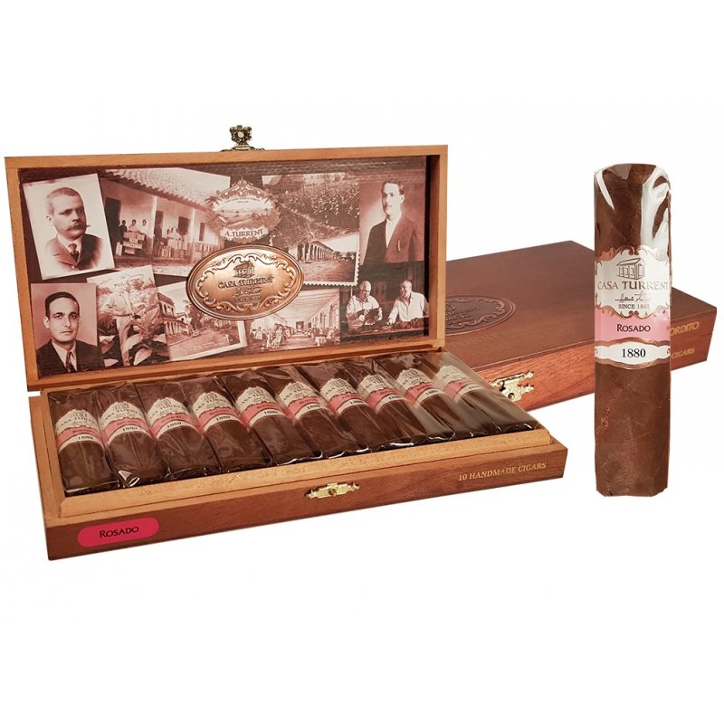Trabucuri mexicane Casa Turrent 1880 Rosado Gordito (10)