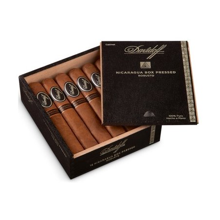 Trabucuri Davidoff Nicaragua Robusto Box Press 12