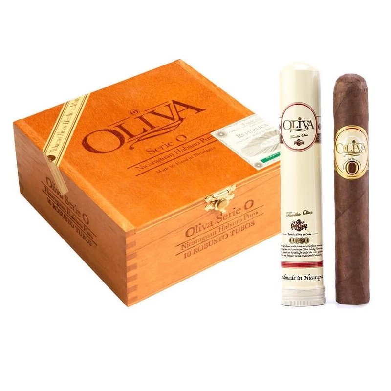 Trabucuri Oliva Serie O Robusto Tubo 10 fumez trabucuri