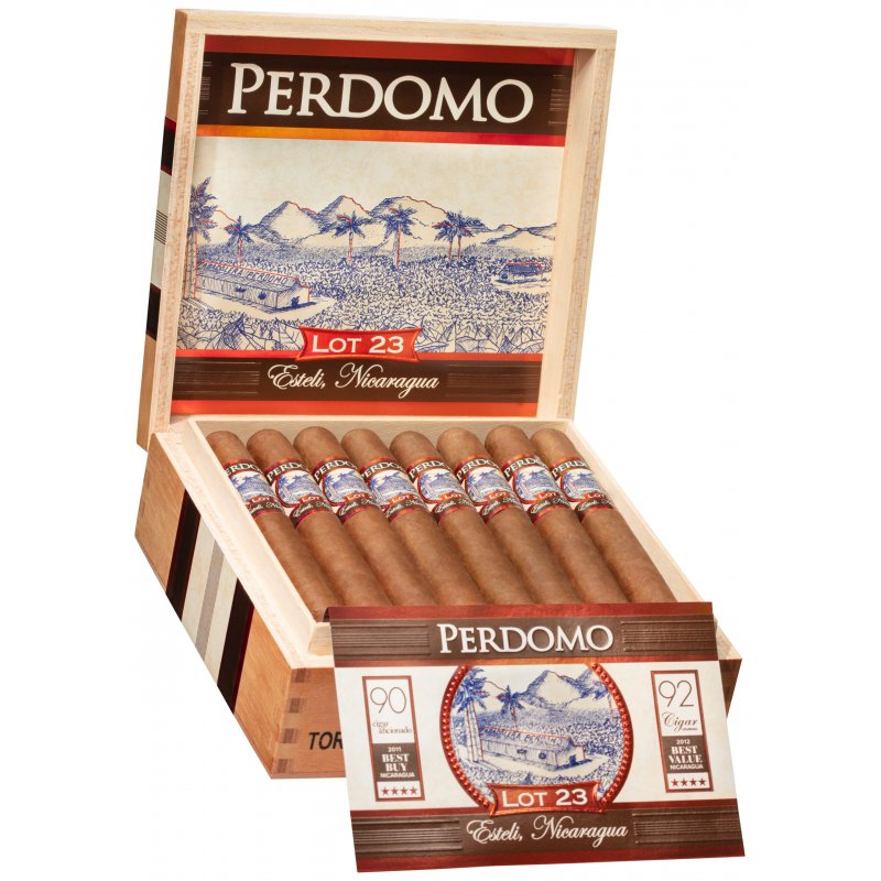 Trabucuri Perdomo LOT 23 Sun Grown Toro 24 fumez