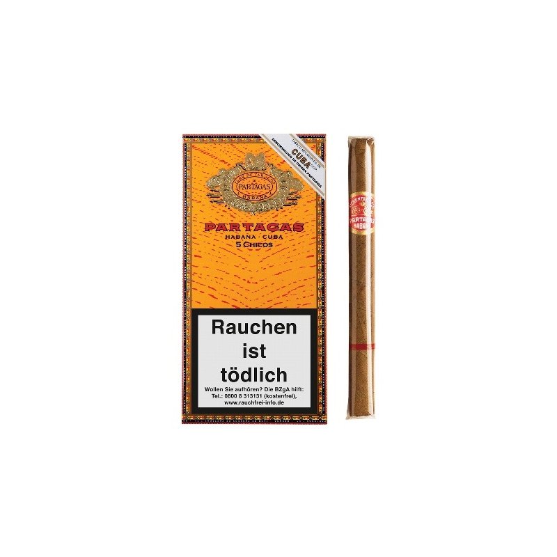 Tigari de foi cubaneze Partagas Chicos (50) ieftine