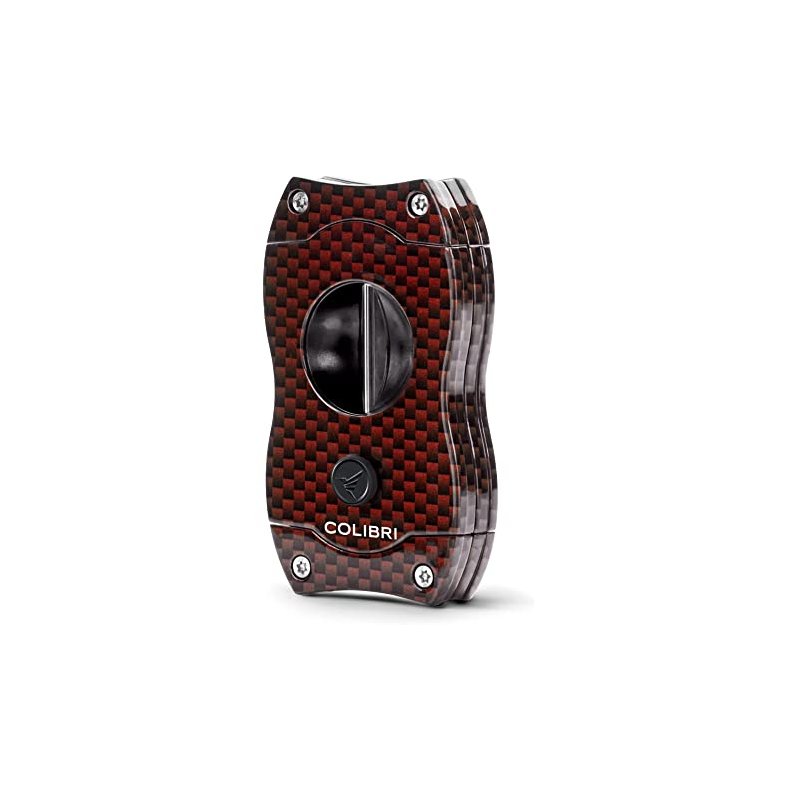 Cutit trabucuri Colibri V-Cut Red Carbon tutungerie trabuc