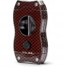 Cutit trabucuri Colibri V-Cut Red Carbon tutungerie trabuc