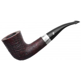Pipa Peterson Sherlock Holmes Sandblasted Mycroft P-Lip 9mm