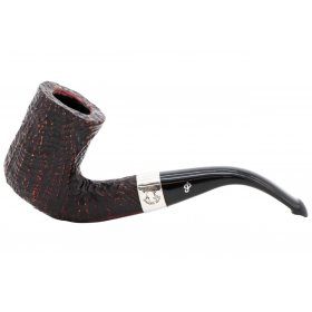 Pipa Peterson Sherlock Holmes Sandblasted Rathbone P-Lip 9mm