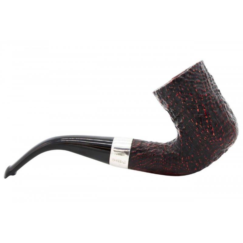 Pipa Peterson Sherlock Holmes Sandblasted Rathbone P-Lip 9mm