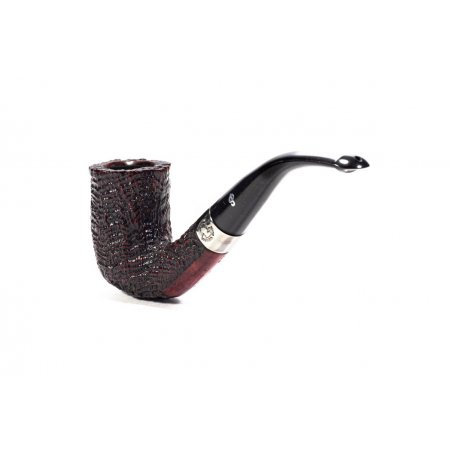 Pipa Peterson Sherlock Holmes Sandblasted Rathbone P-Lip 9mm