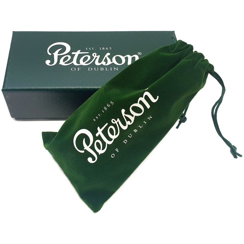 Pipa Peterson Sherlock Holmes Sandblasted Rathbone P-Lip 9mm