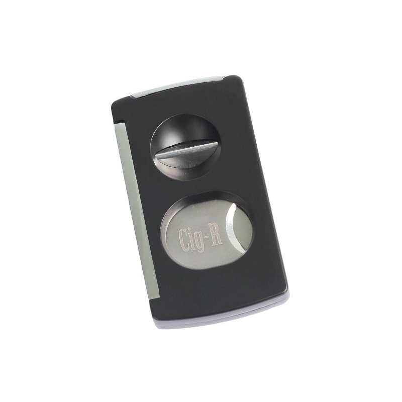 Ghilotina trabucuri 3 in 1 Clasic V-CUT Punch Cig-R Black