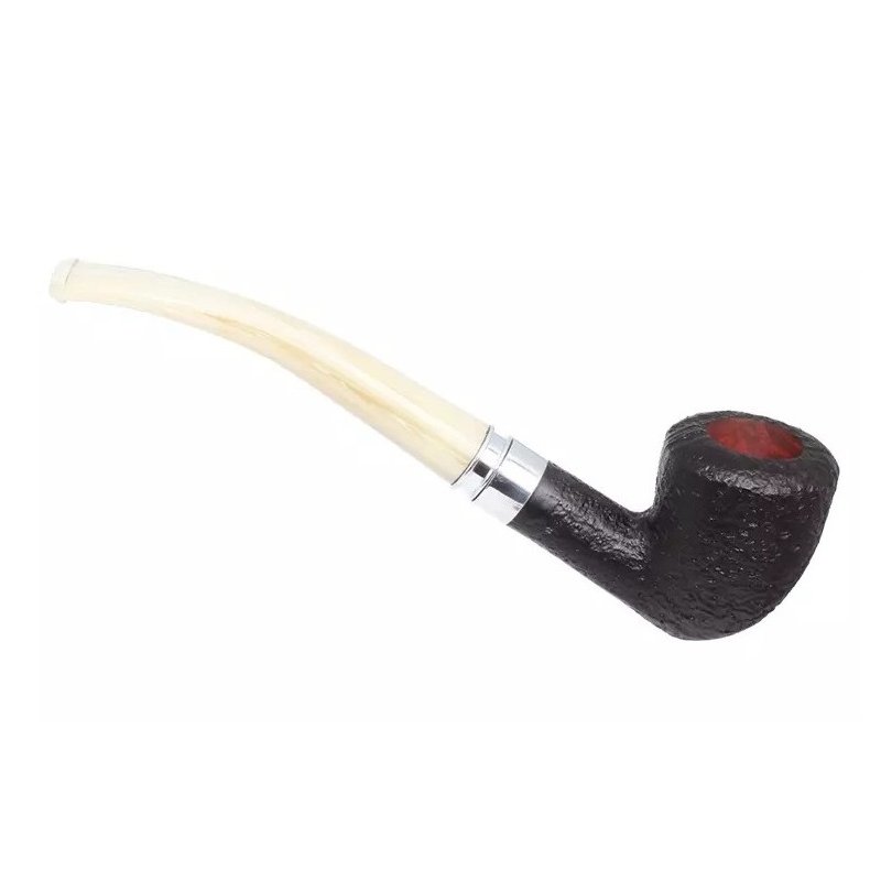 Pipa Chacom Bienne Sandblasted (95) 9mm fumez trabuc