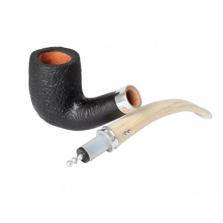 Pipa Chacom Bienne Sandblasted (40) 9mm fumez pipa
