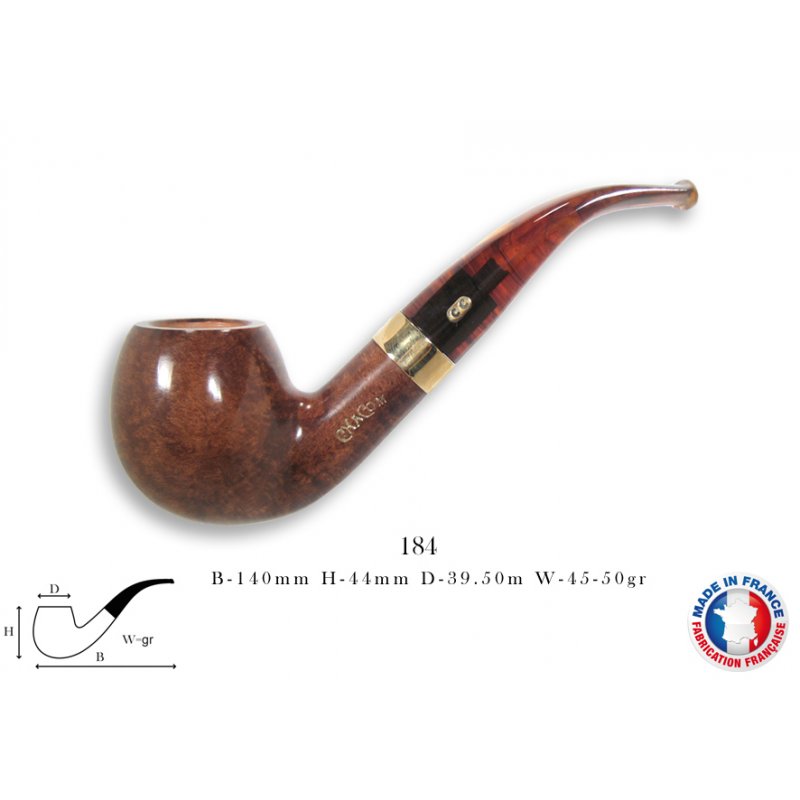 Pipa Chacom Churchill Smooth (184) 9mm fumez pipa