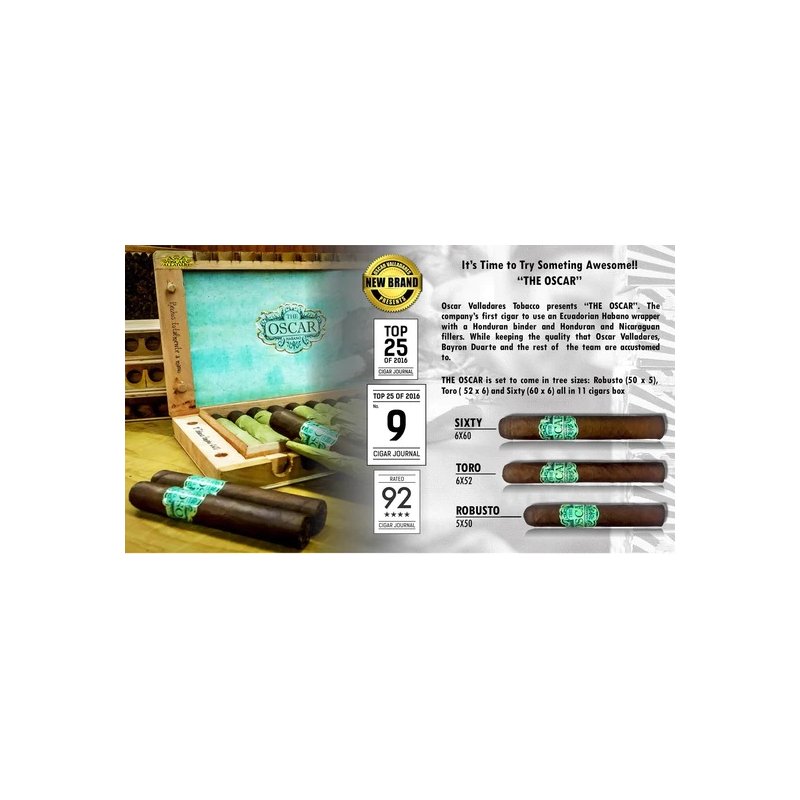 Trabucuri The Oscar Habano Sixty 11 fumez trabucuri Leaf by Oscar