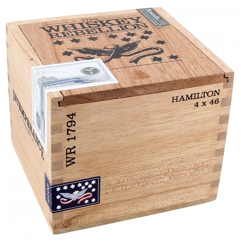 Trabucuri Intemperance Whiskey Rebellion 1794 Hamilton Petit Corona (30)