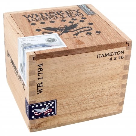 Trabucuri Intemperance Whiskey Rebellion 1794 Hamilton Petit Corona (30)